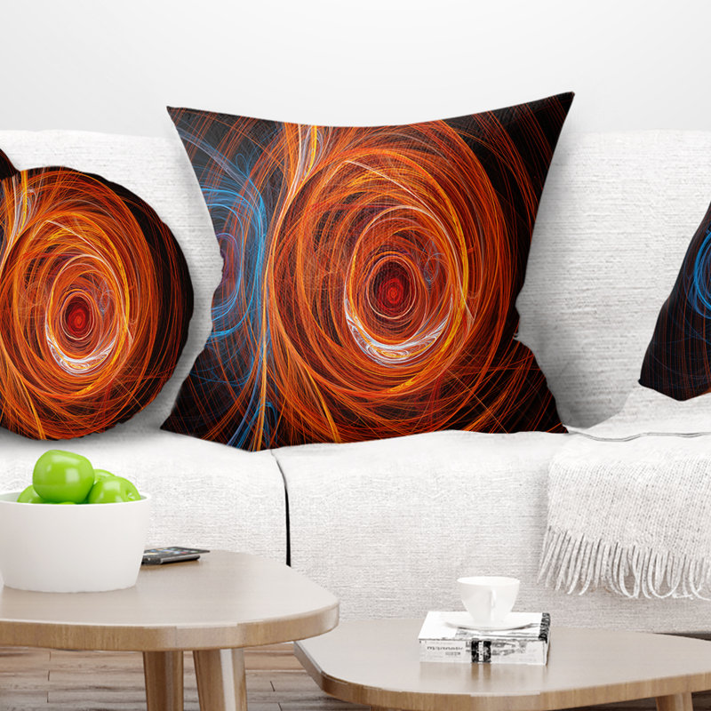 Coussin Abstract, 16 po x 1 po, Coussin décoratif