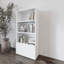 Milette 122cm H x 60cm W Standard Bookcase-345879058