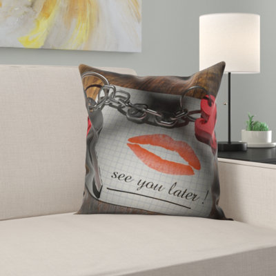 Microsuede Throw Pillow