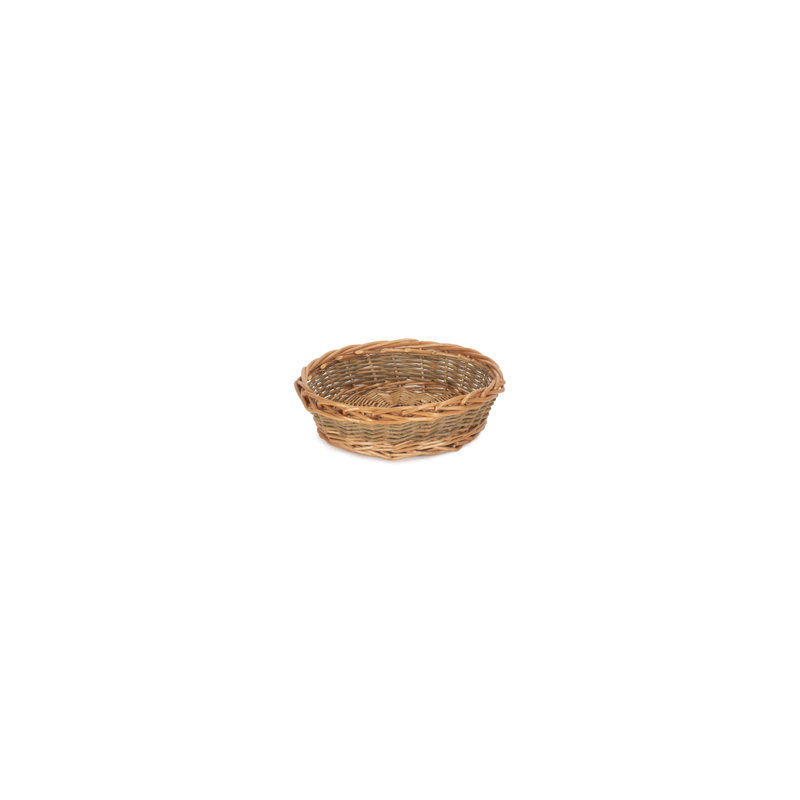 Felstead Wicker Tray Storage Basket, 8cm H x 25cm W x 25cm D