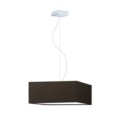 Debarata 1 - Light Square/Rectangle Pendant