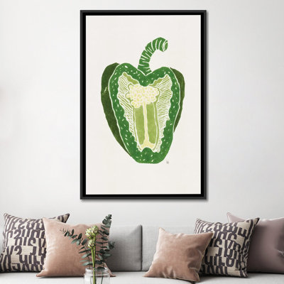 « green poivre » par tracie andrews, impression sur toile tendue