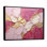 Or rose, minimalisme, poteries - spirales abstraites grand art mural