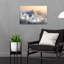 «Winter Mountain Fortress Dramatic Serene Abstract Landscape Mountain», reproduction d'art murale-282920532
