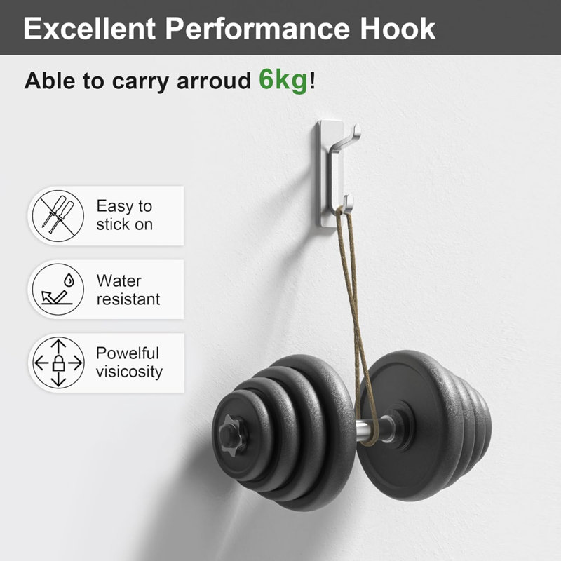 Bromberg Metal Wall Wall Hook
