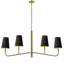 Lustre classique / traditionnel à 4 lumières Arvell-1321484760-1321484761