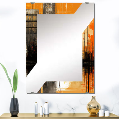 Shetye - Miroir mural abstrait MIR137415