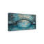 Art mural sur toile tendue - «Forest Bridge» par Imagine It Images pour décor de salon, de chambre à coucher ou de bureau - 16 x 32