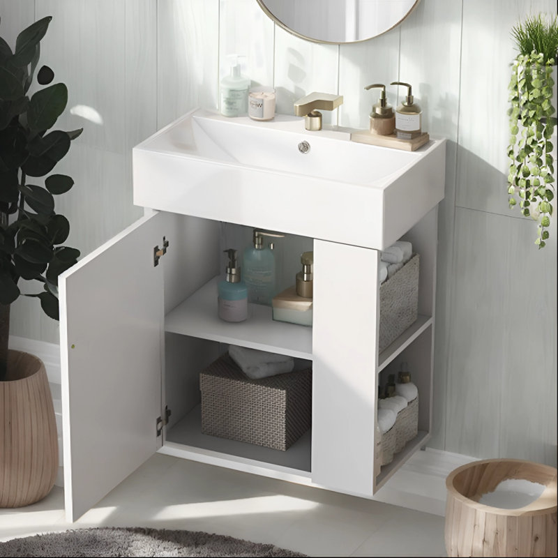21.6" Single Bathroom Vanity Set