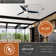Pelham 44'' Ceiling Fan with LED Lights