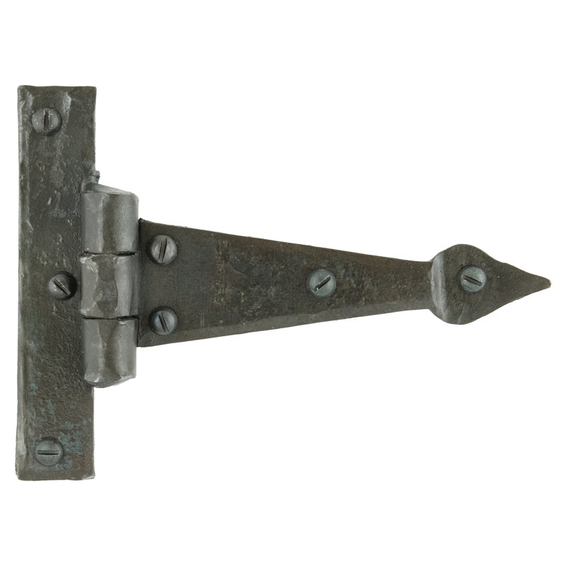 Pair Door Hinges, 8.3cm H x 10.8cm W x 1cm D, Beeswax