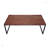 Solid Wood Top Coffee Table