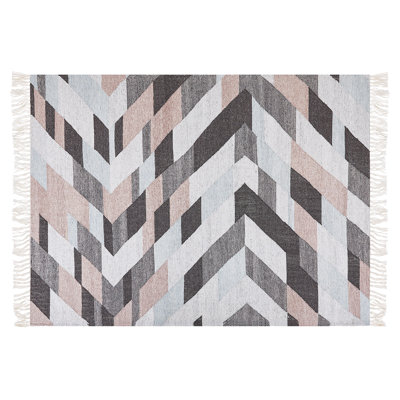 Langston Geometric Hand Woven Area Rug