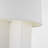 Kelly Wearstler Blocco 1 Light Bedroom Home Office Living Room Lamp With White Linen Shade-2130539633