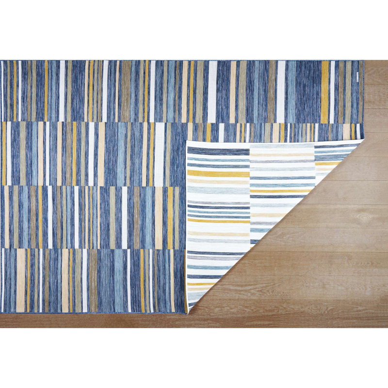 Bentzel Indoor/Outdoor Area Rug, Rectangle 6'7" x 9'4"