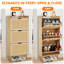12 Pair Flip Down Shoe Storage