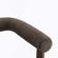 Chaise d'appoint moderne rembourrée avec accoudoirs ronds-1531040941