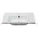 31.5'' L Drop-In Single Bowl Porcelain Kitchen Sink
