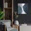  «Adjacent Abstraction 2» par Emma Scarvey, art mural en métal, 24 po x 24 po-89968658