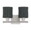 Applique murale pour meuble-lavabo 2 lumières Weavington