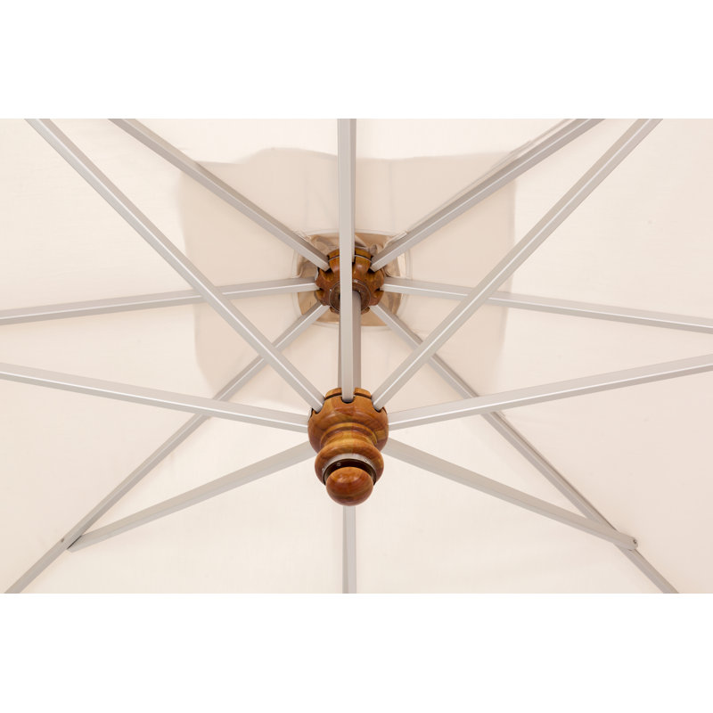 Pendulum 10' x 13.1' Rectangle Cantilever Umbrella, Canvas Canvas Sunbrella® Canvas, Double Stack Plate - Large