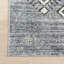 Tapis gris en polyester tissé à la machine Marylene-91894830