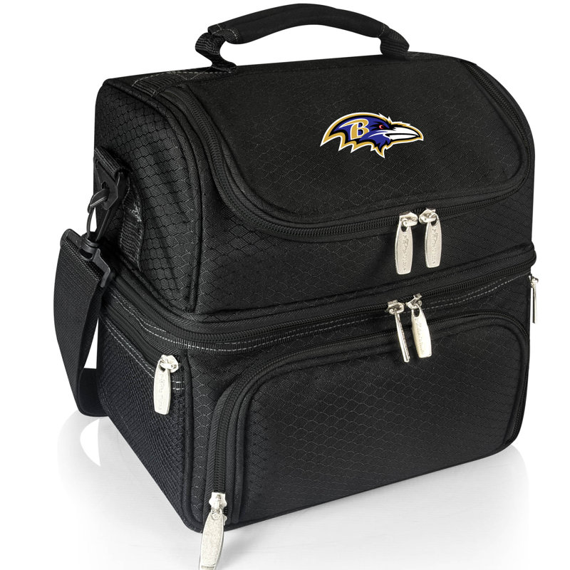 Pranzo Picnic Tote Bag, Black, Baltimore Ravens