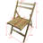 Versatile Solid Wood Folding Chair Of 4 - For Home, Dining, And Events Use Foldable (4) Breathable Slatted Seat For Any Season-1296333359