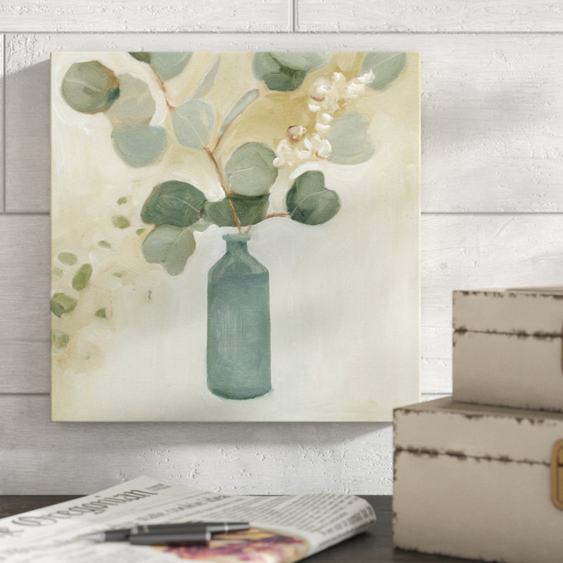 Arrangement III 1 Piece Wrapped Canvas Painting, 30cm H x 30cm W
