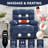Lift Recliner Chair Heat Massage Dual Motor Infinite Position Up to 350 LBS Large Electric Power Lift Recliners with Power-Remote, Medium-firm and Heavy duty-366995672