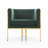 Kulas Velvet Armchair-28848098