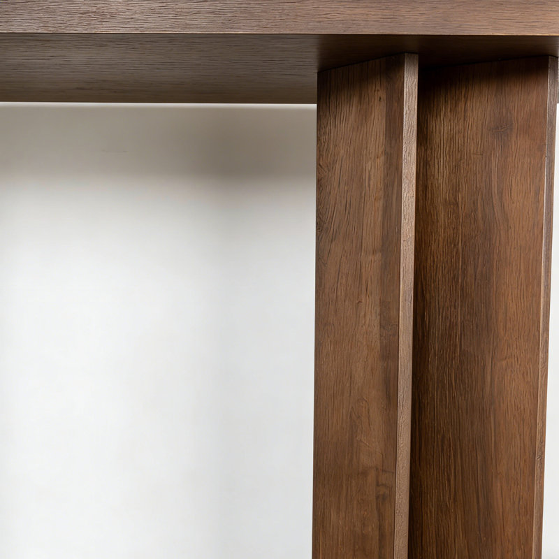 Retro Minimalist Practical Console Table, 30.71" H x 39.37" W x 13.78" D
