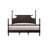 Madison Park Signature Beckett Morocco Brown King Solid Wood Low-Profile Bed Frame with Spindle Design-20238597-53309534