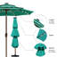 Parasol de marché lumineux 9 pi-581271271