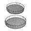 S / 2 plateaux en fer