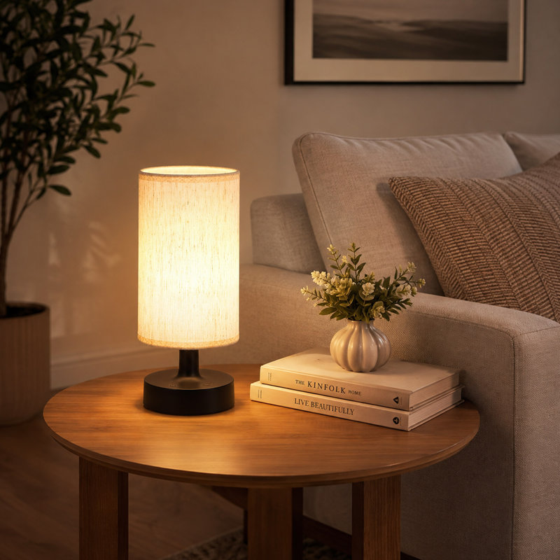Lampe de table sans fil rechargeable avec variateur tactile