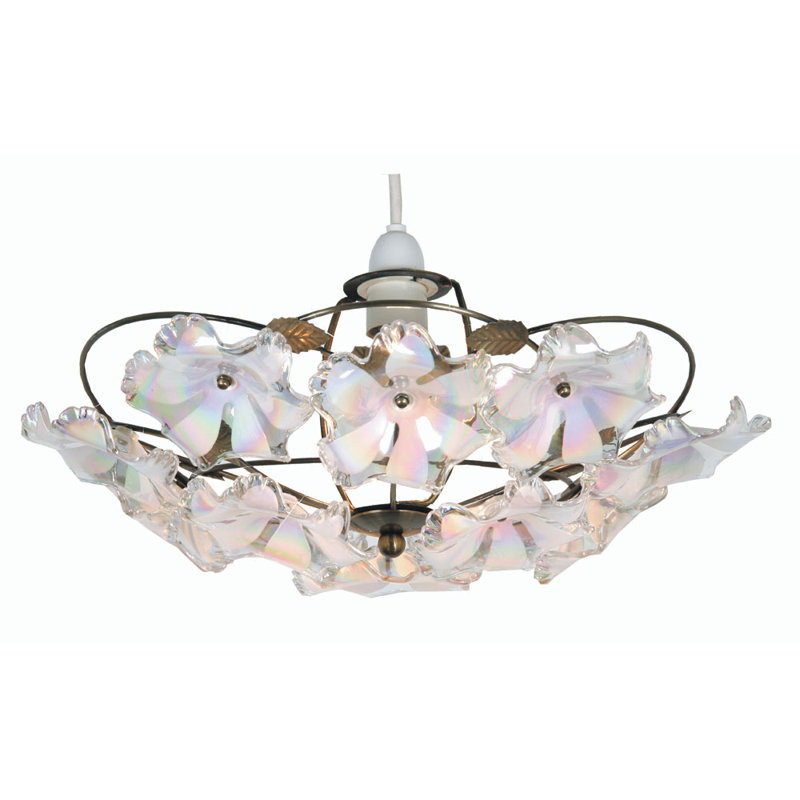 16 cm H Novelty Pendant Shade ( Screw On ), Antique Brass