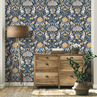 Stratmoor Non-Pasted Animal Print Wallpaper Roll