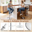 Tabouret de bar pivotant à hauteur ajustable Dawer-887359725-887367167