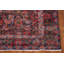 Tapis bleu antique antique fait à la main 4 x 7