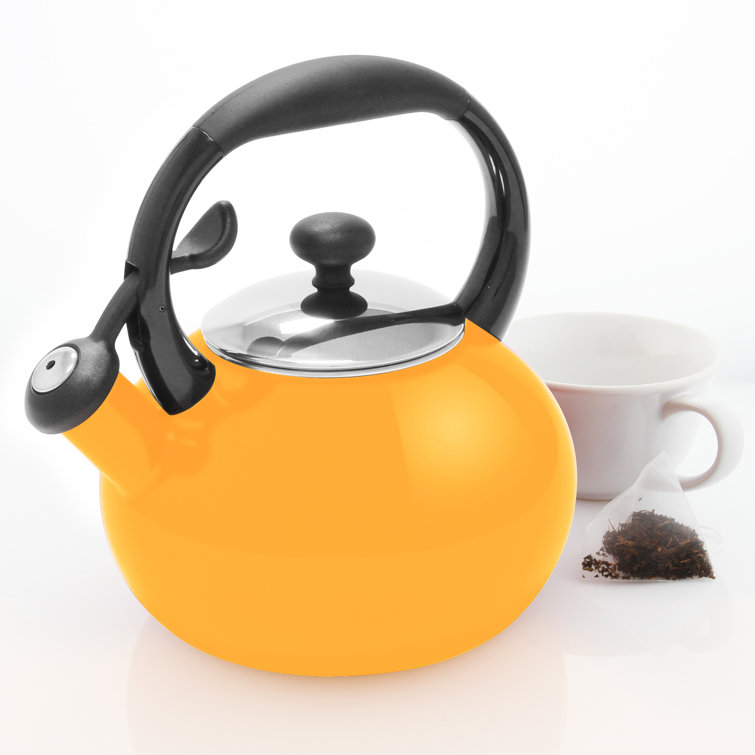 Whistling Tea Kettles, AIDEA 2 Quart Ceramic Tea Kettle for Stovetop