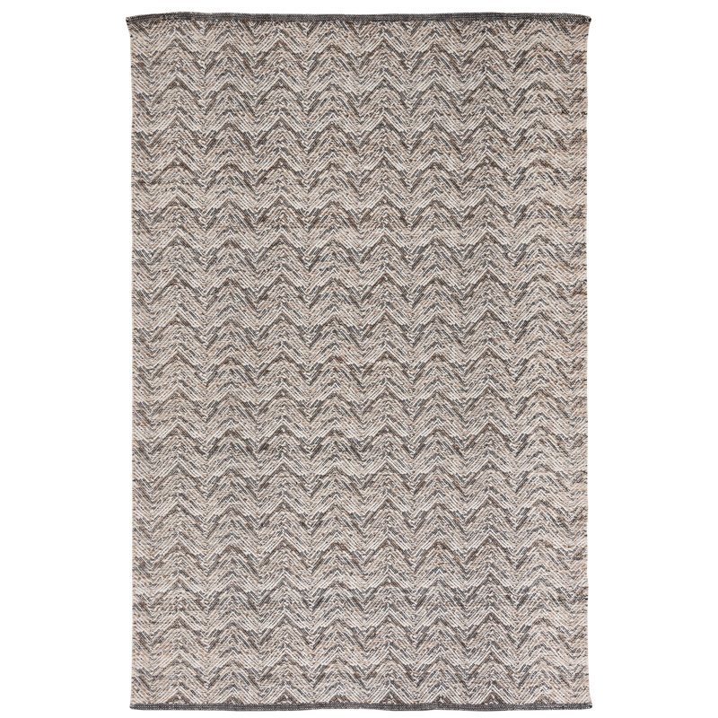 Tapis en laine à tissage plat Broadbelt, Rectangle 4 pi x 6 pi