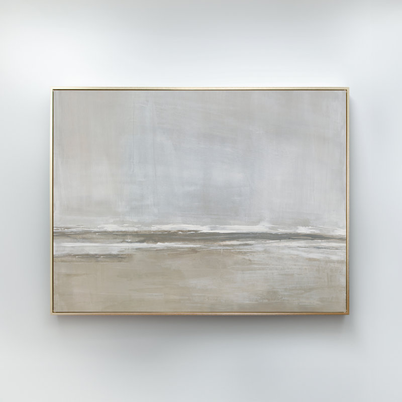 The Walk Print by Carol Benson-Cobb, Gold, 46.5" H x 61.5" W