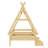 House Platform Bed With Stairs, Solid Wood Frame, Low Profile And Childlike Fun Design-1643156503-1643156502