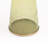Modern Decorative Round Drink Table with Glass Base and Top with Gold Metal accent-173241787
