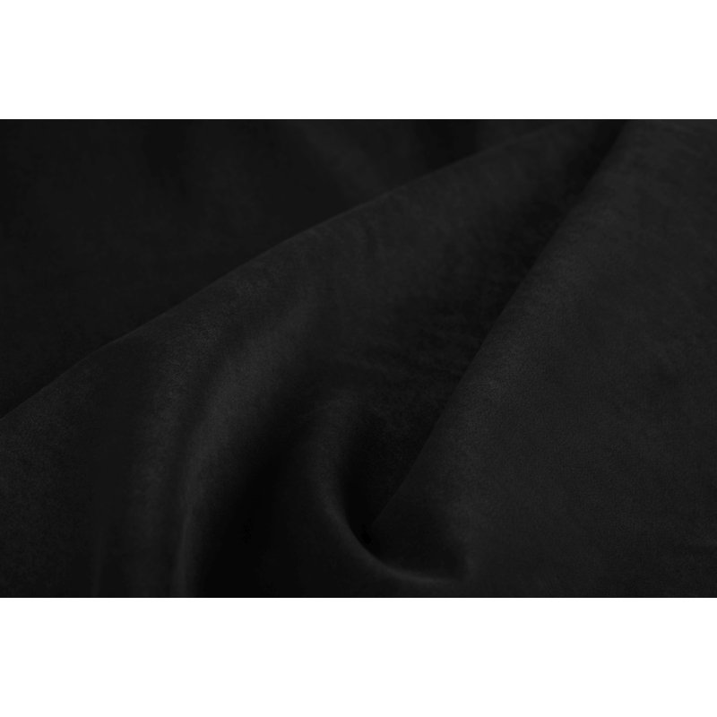 Donatella 4 Seater Velvet Sofa Bed, Black