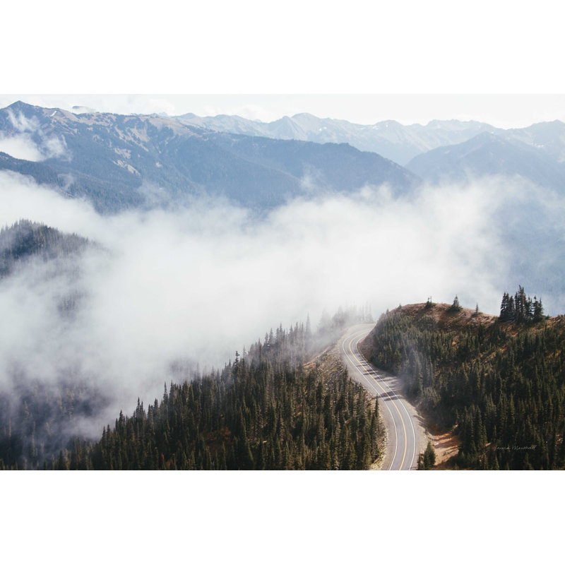 Hurricane Ridge III, Cadre flottant blanc, Non, H 24 po x l 36 po