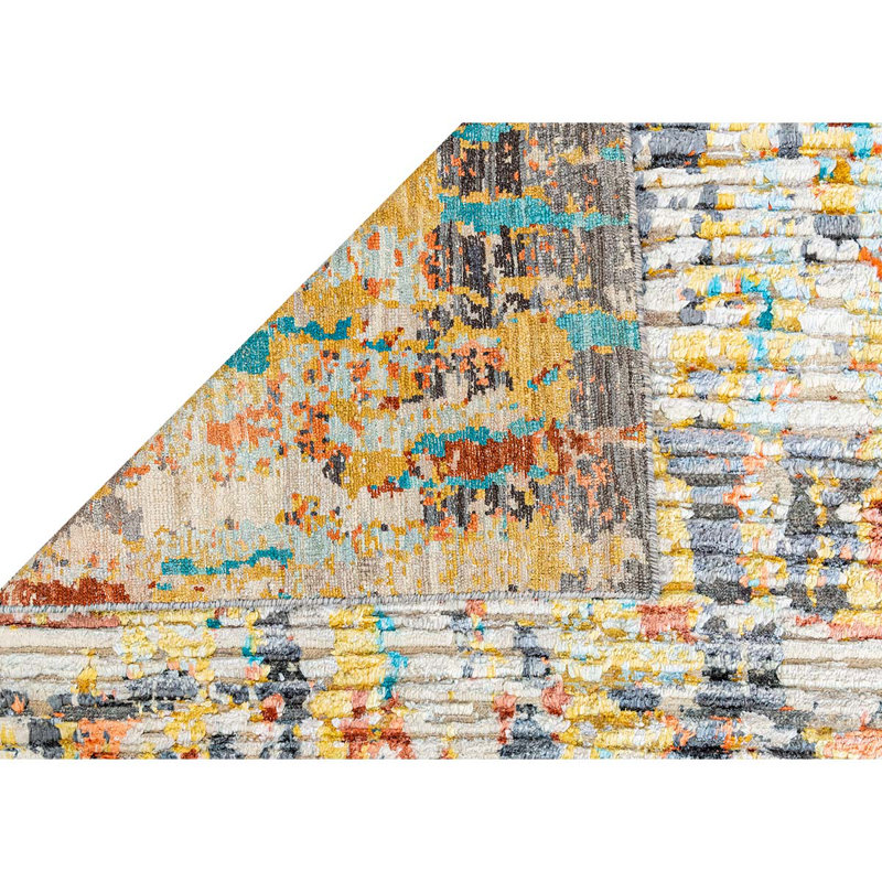 Abstract Area Rug, Rectangle 8' x 10'