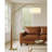 Everly Quinn Quelia 81" Solid Wood Arched Floor Lamp With Dimmable Led Bulb-1220919908-1220926875
