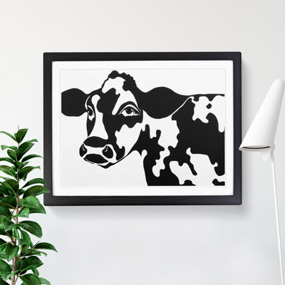 Cow - Framed Print